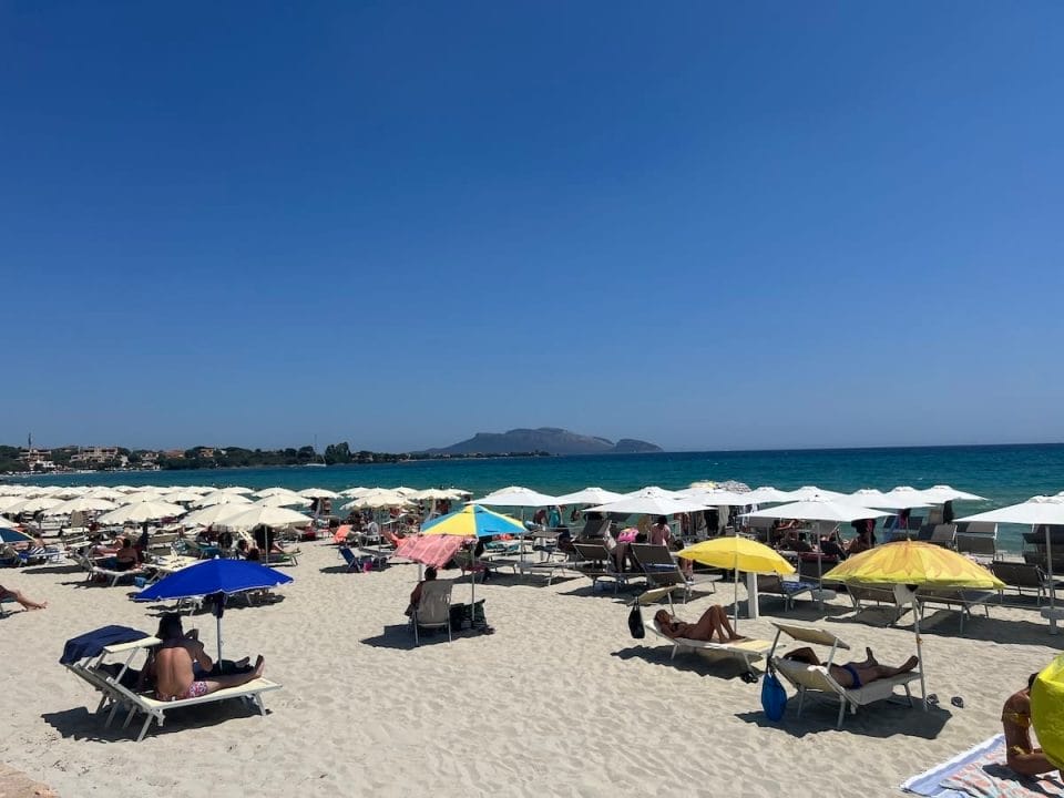 Pittolongu Beach in Olbia