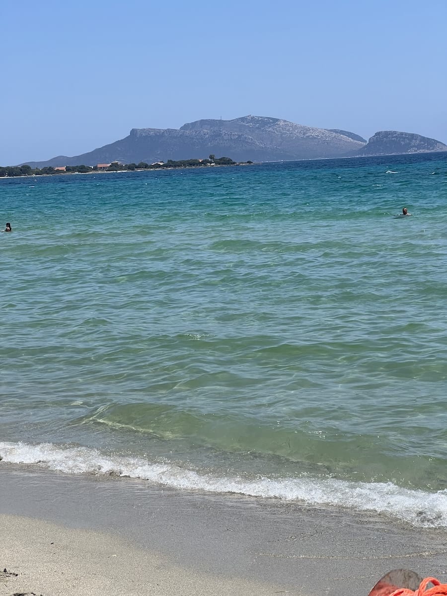 Olbia beach water