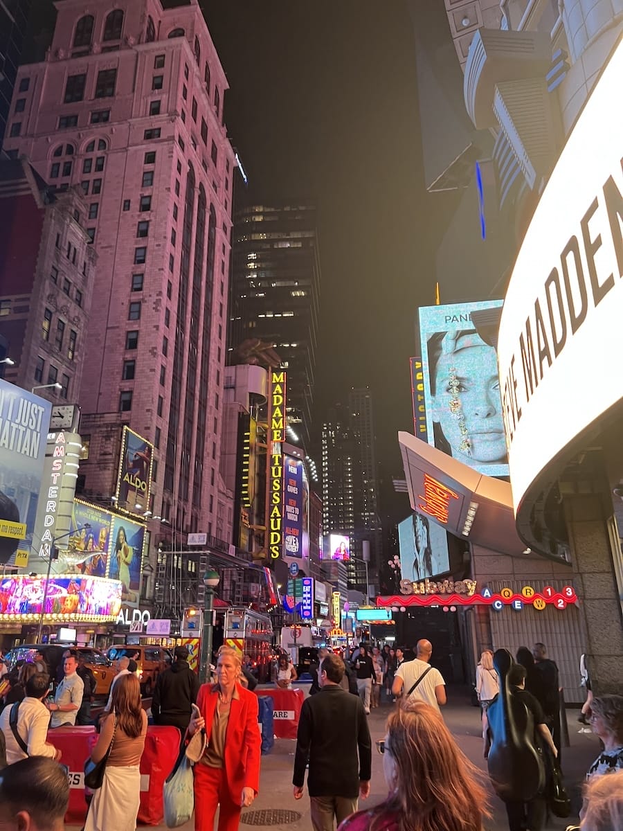Broadway and Times Square