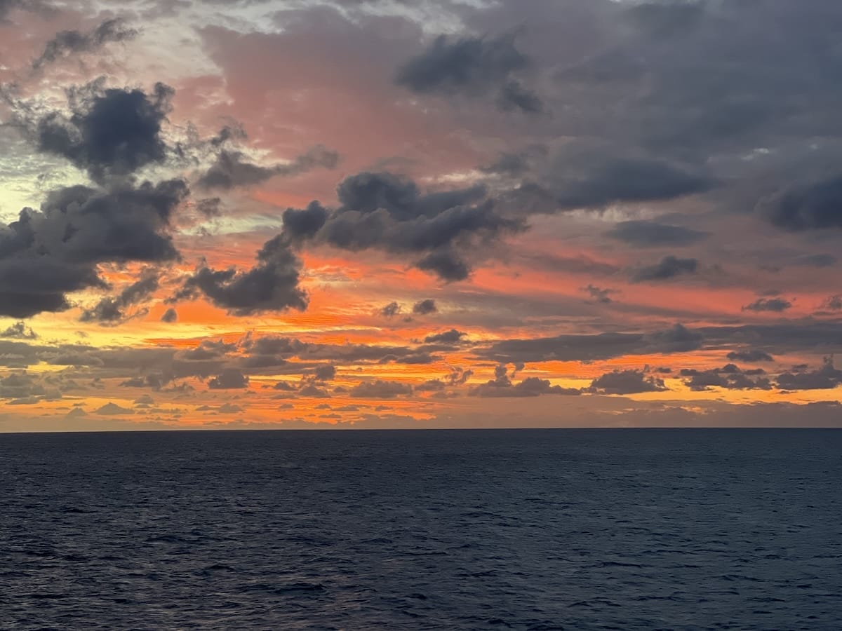 Caribbean sunset