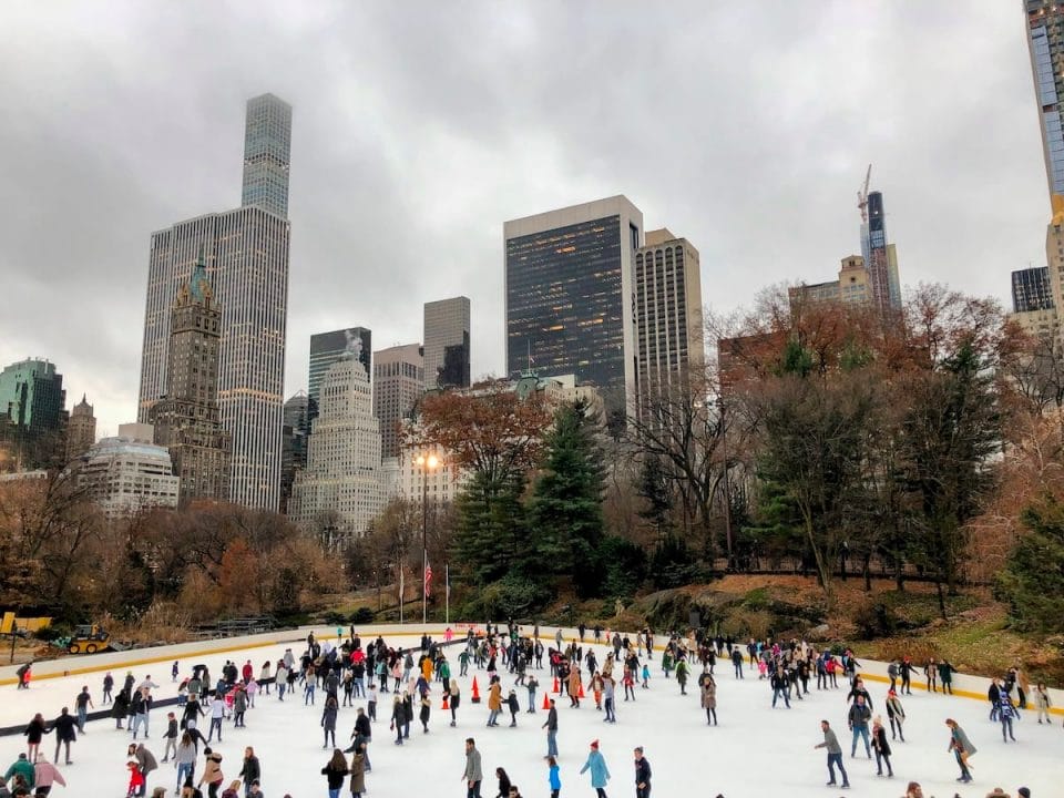 Central Park skating rink