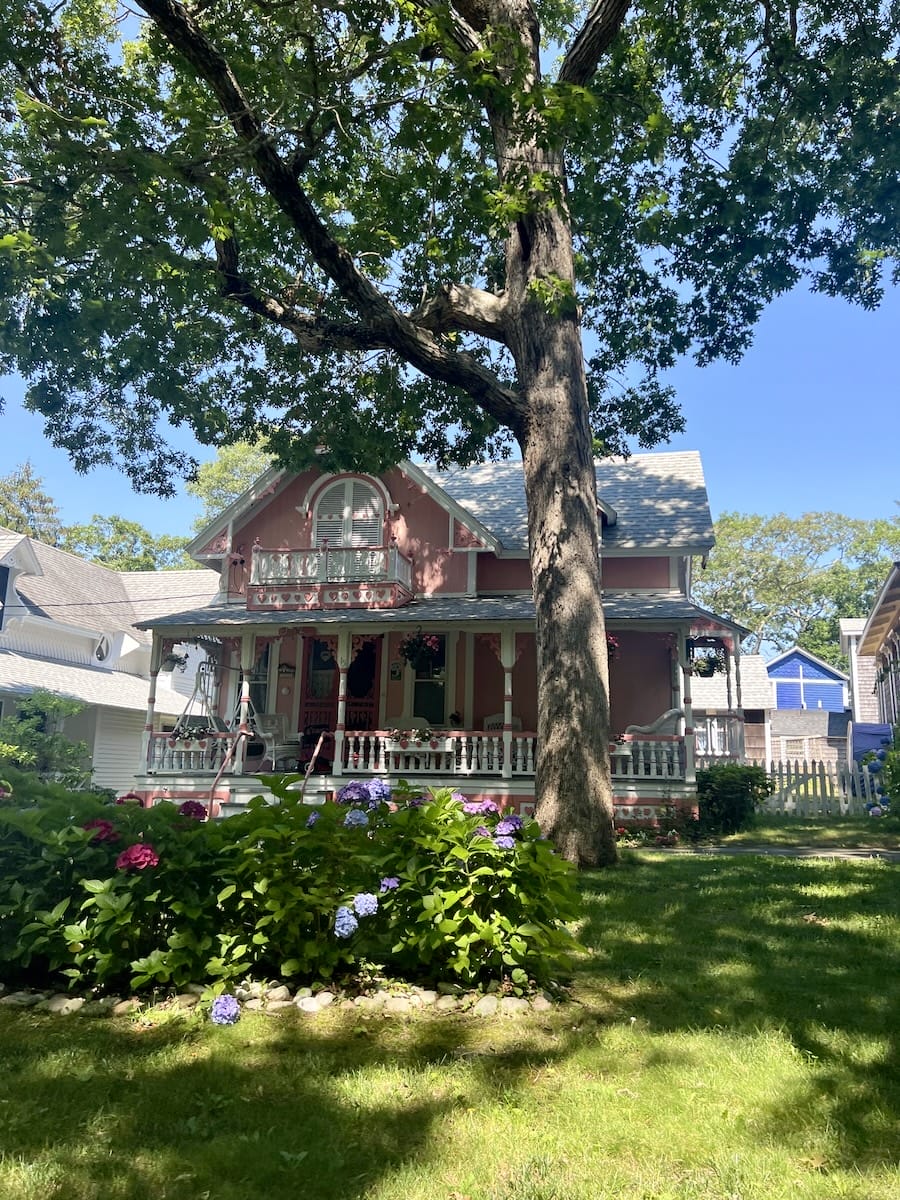 gingerbread house in Martha's Vineyard