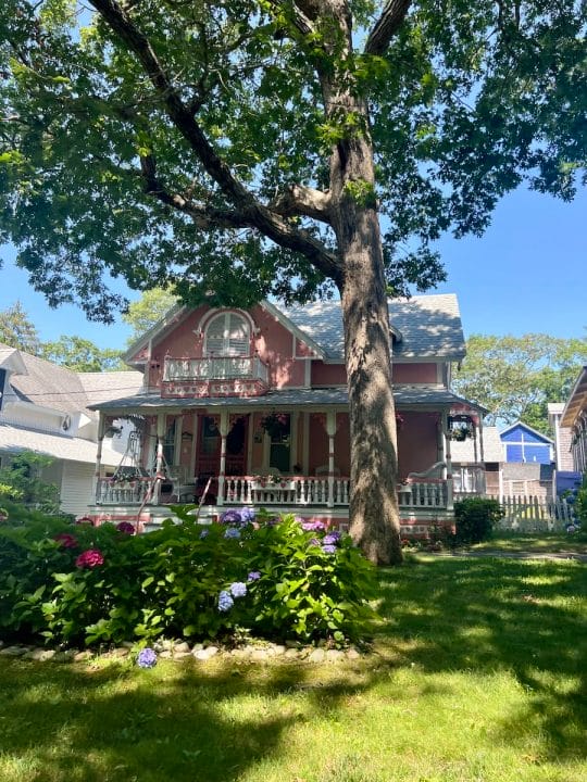 gingerbread house in Martha's Vineyard