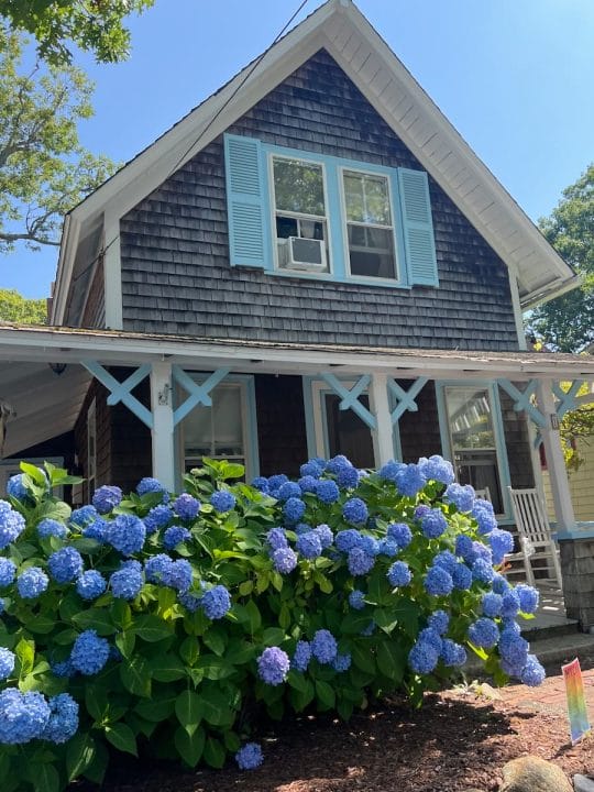 gingerbread house in Martha's Vineyard