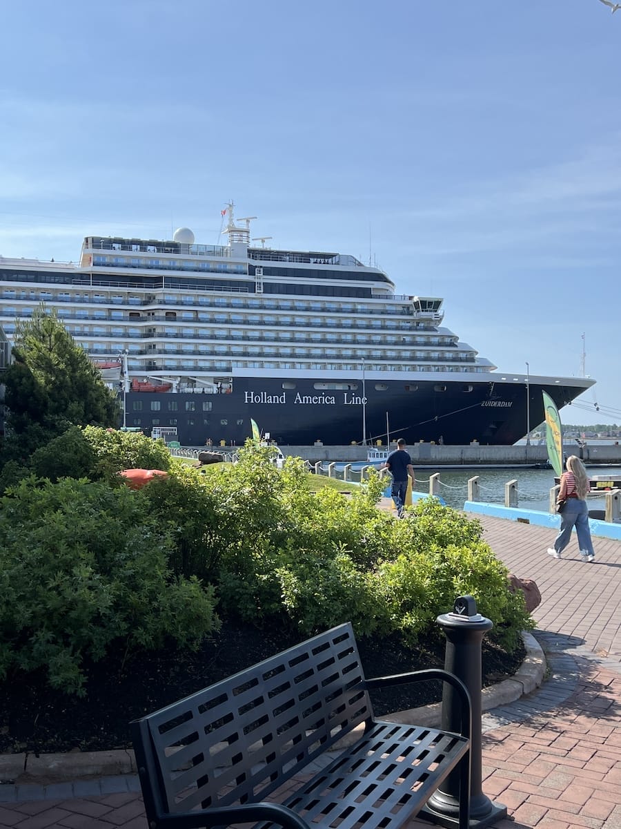 HAL ship in port