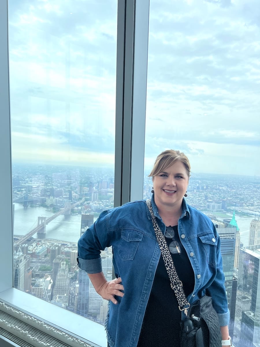 Michele at One World Observatory