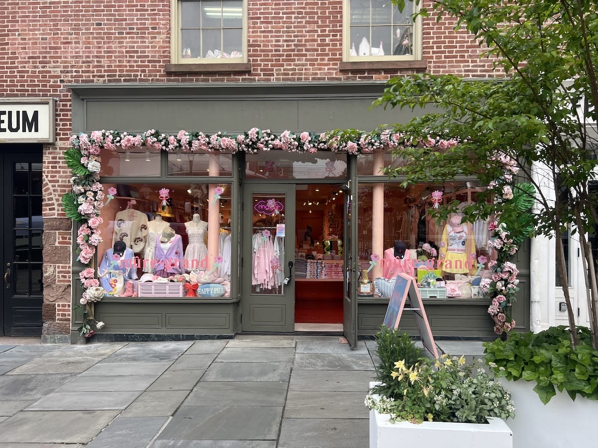 Muir and Grand storefront
