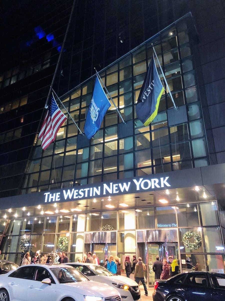Westin NYC entrance