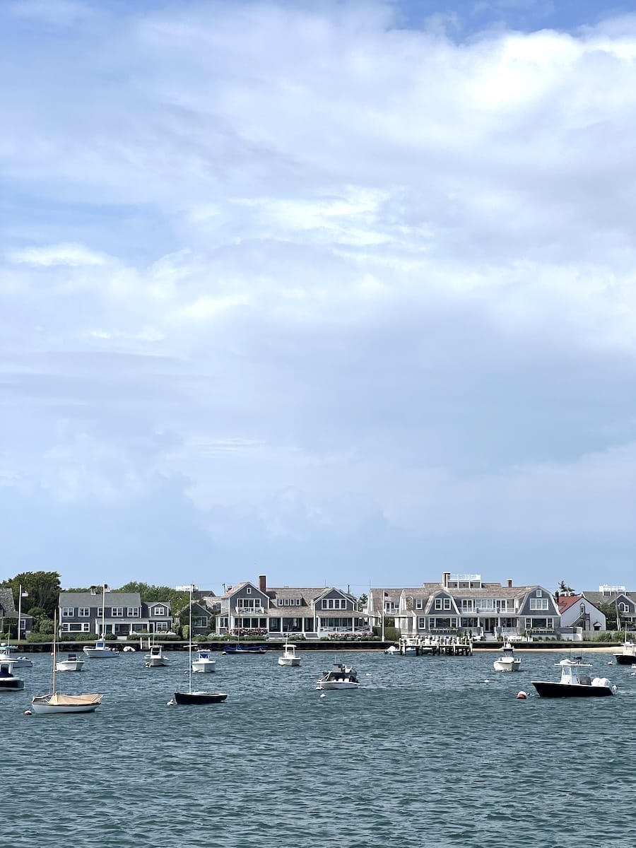 water view in Nantucket