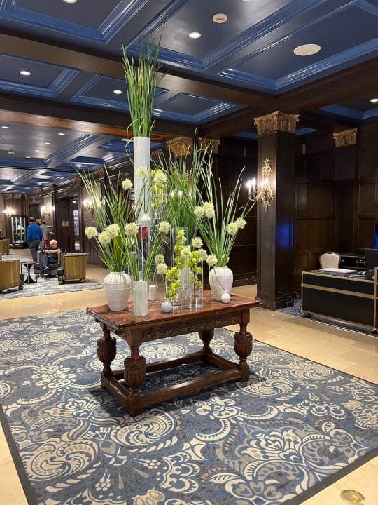 Fairmont lobby