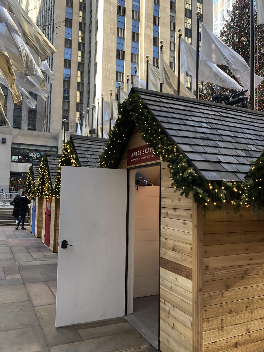 Rockefeller Center chalet