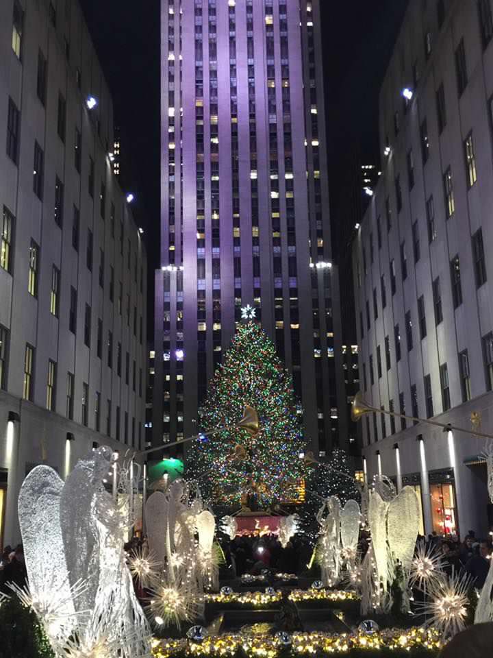 Channel Gardens at night