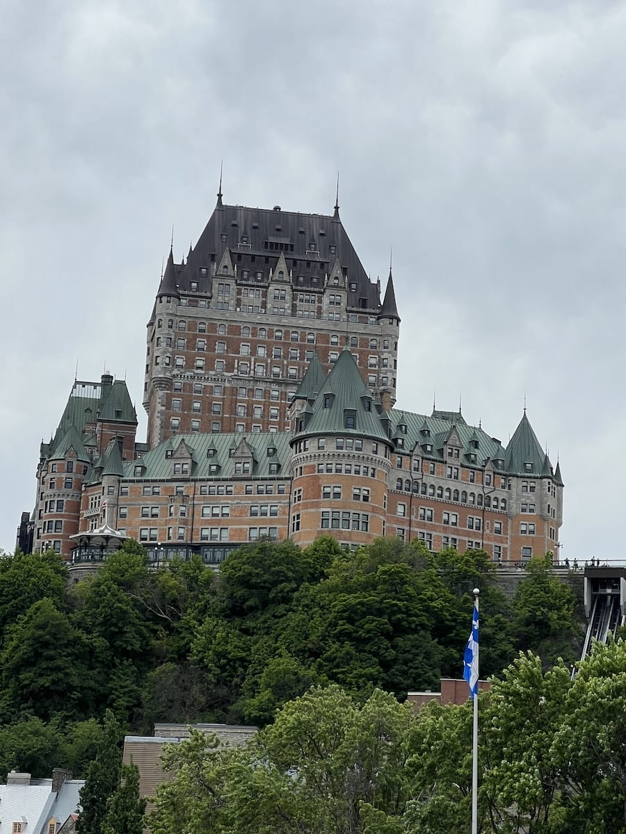 Fairmont Chateau from the water