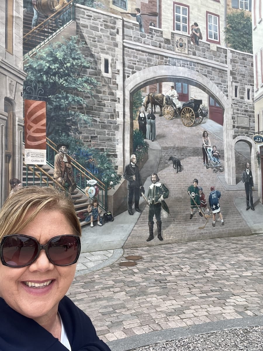Quebec City mural