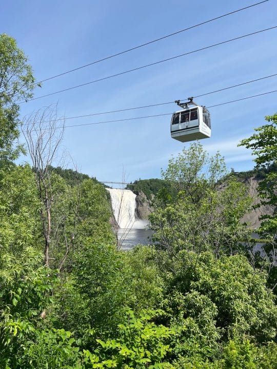 Montmorency Falls cable car