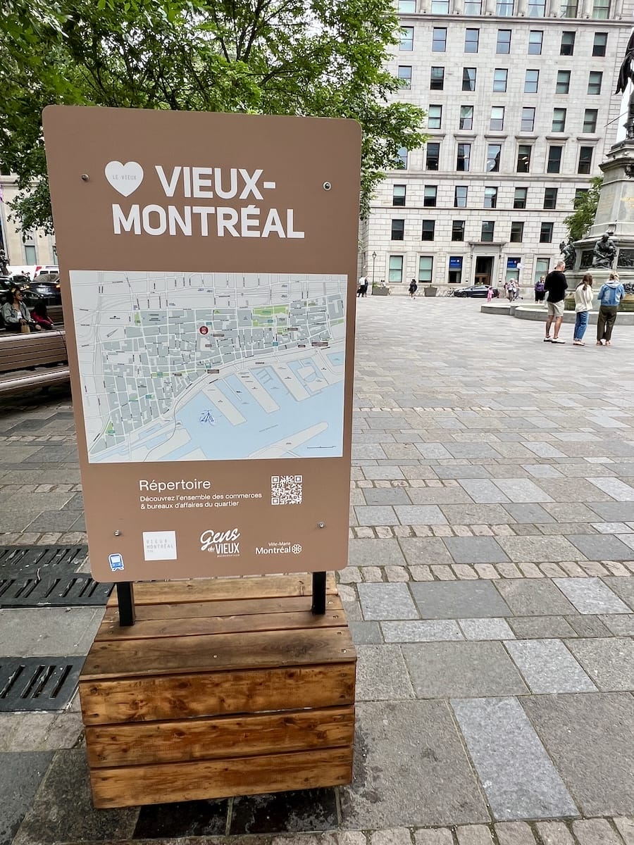 Montreal map