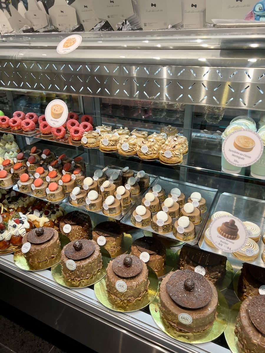 Pastry display