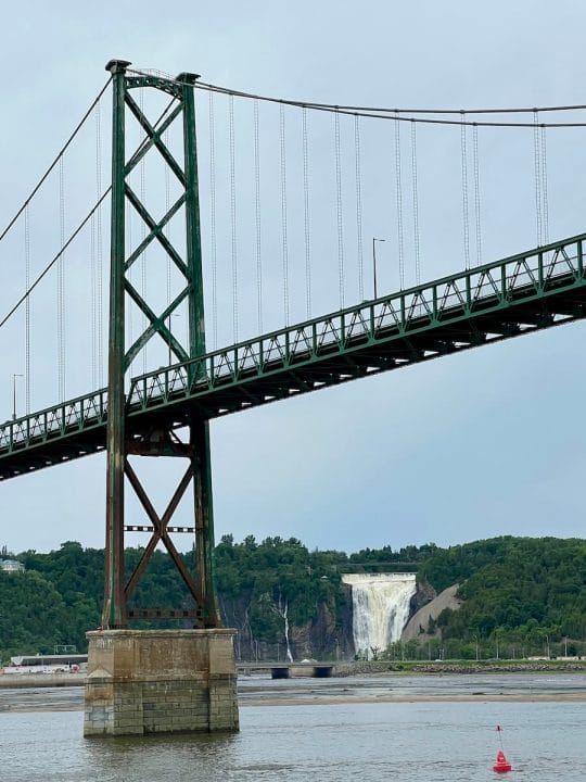 view from river cruise