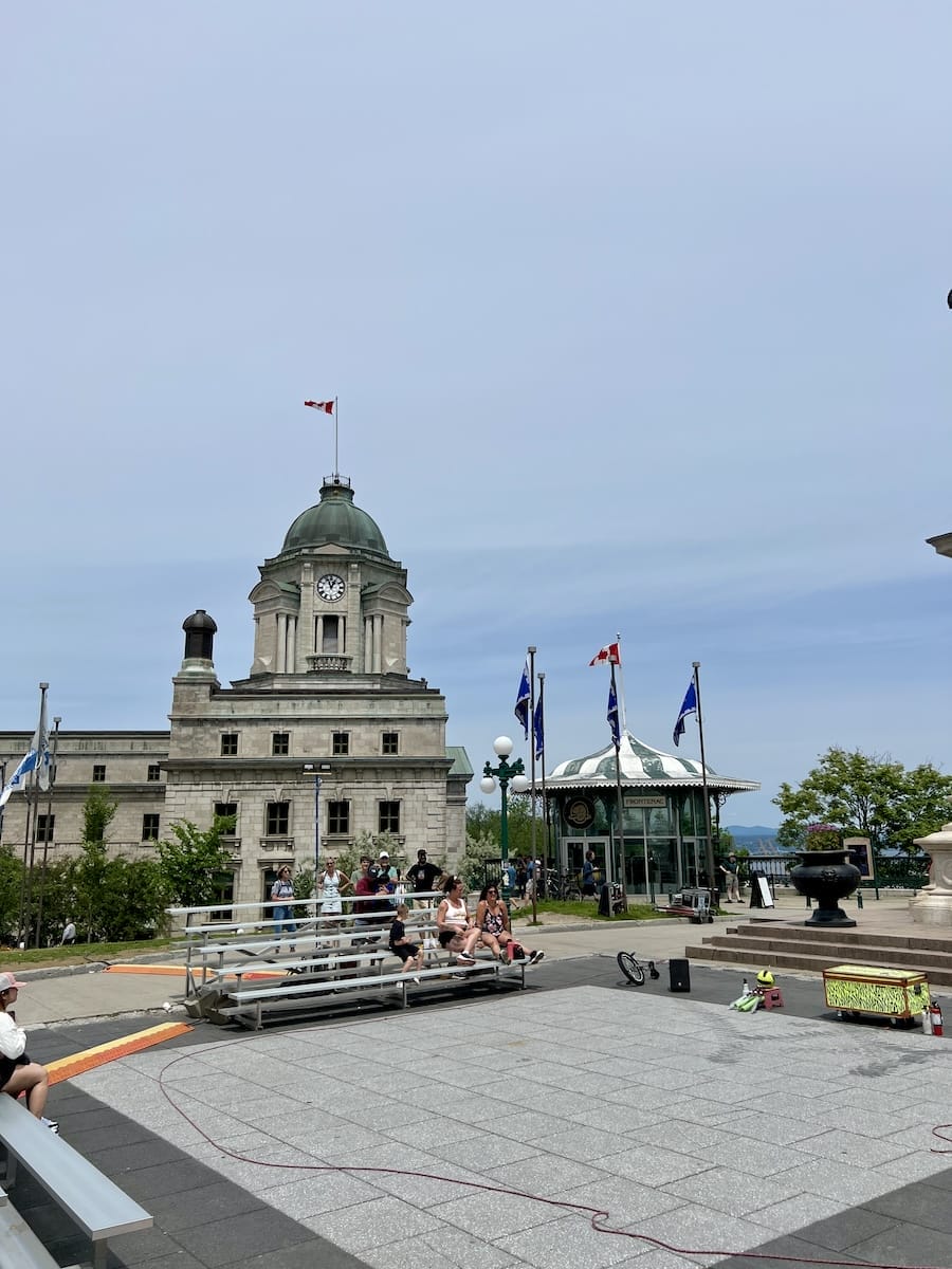 Dufferin Terrace in Quebec City