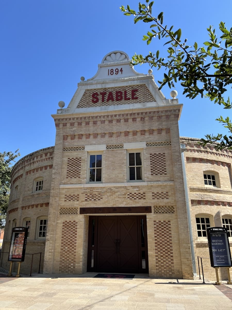 The Stable entertainment venue at the Pearl