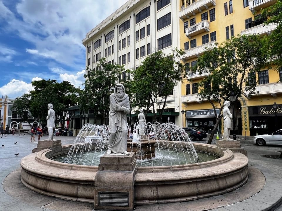 San Juan statue