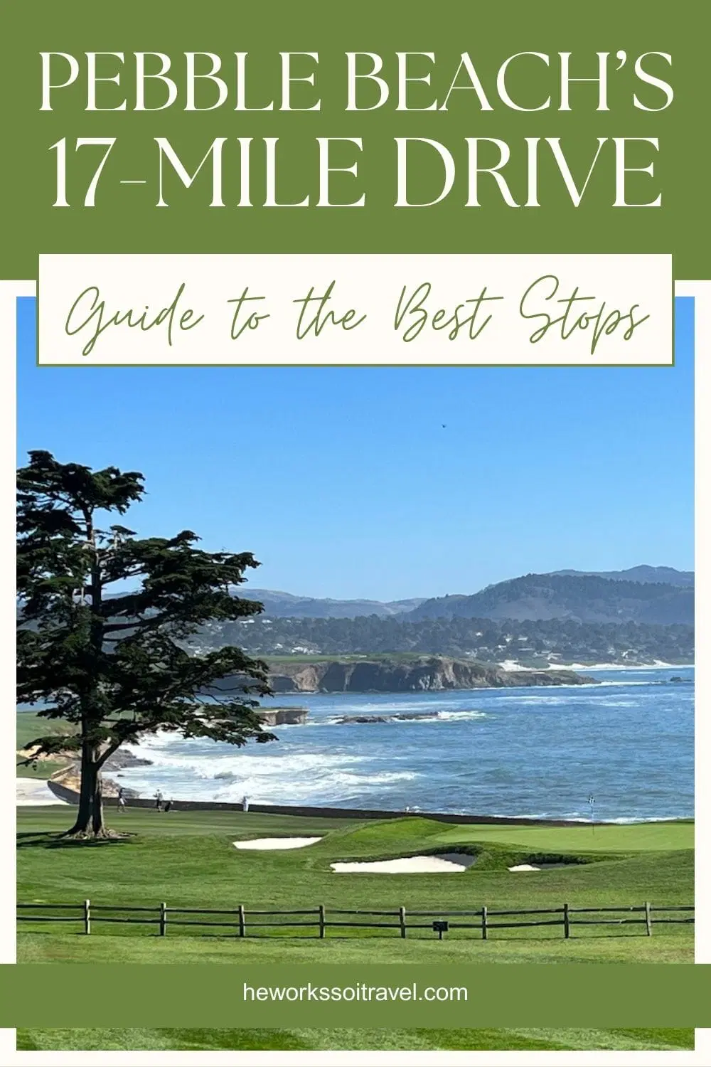 17 mile drive stops pinterest pin