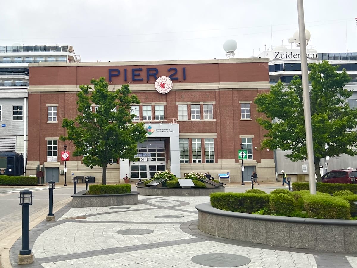 Pier 21 immigration building