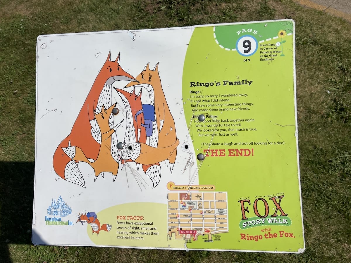 Ringo the Fox sign