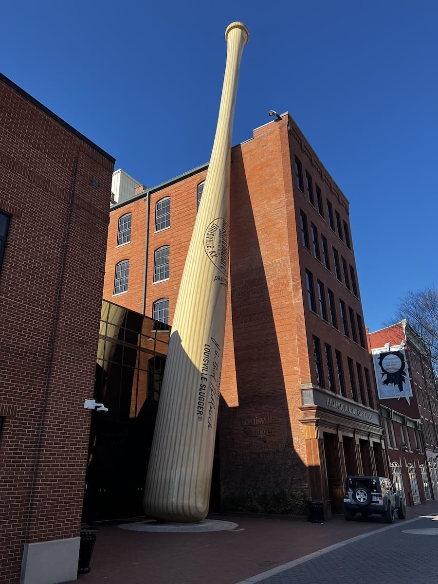 Louisville Slugger museum entrance