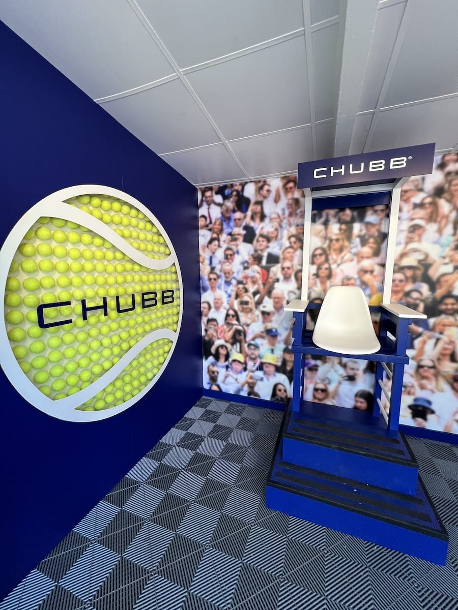 Chubb photo op at US Open