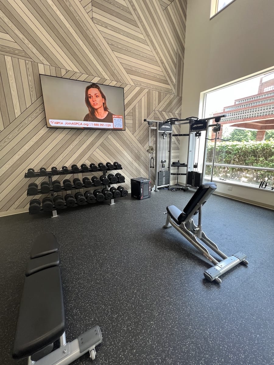 US Open workout facility