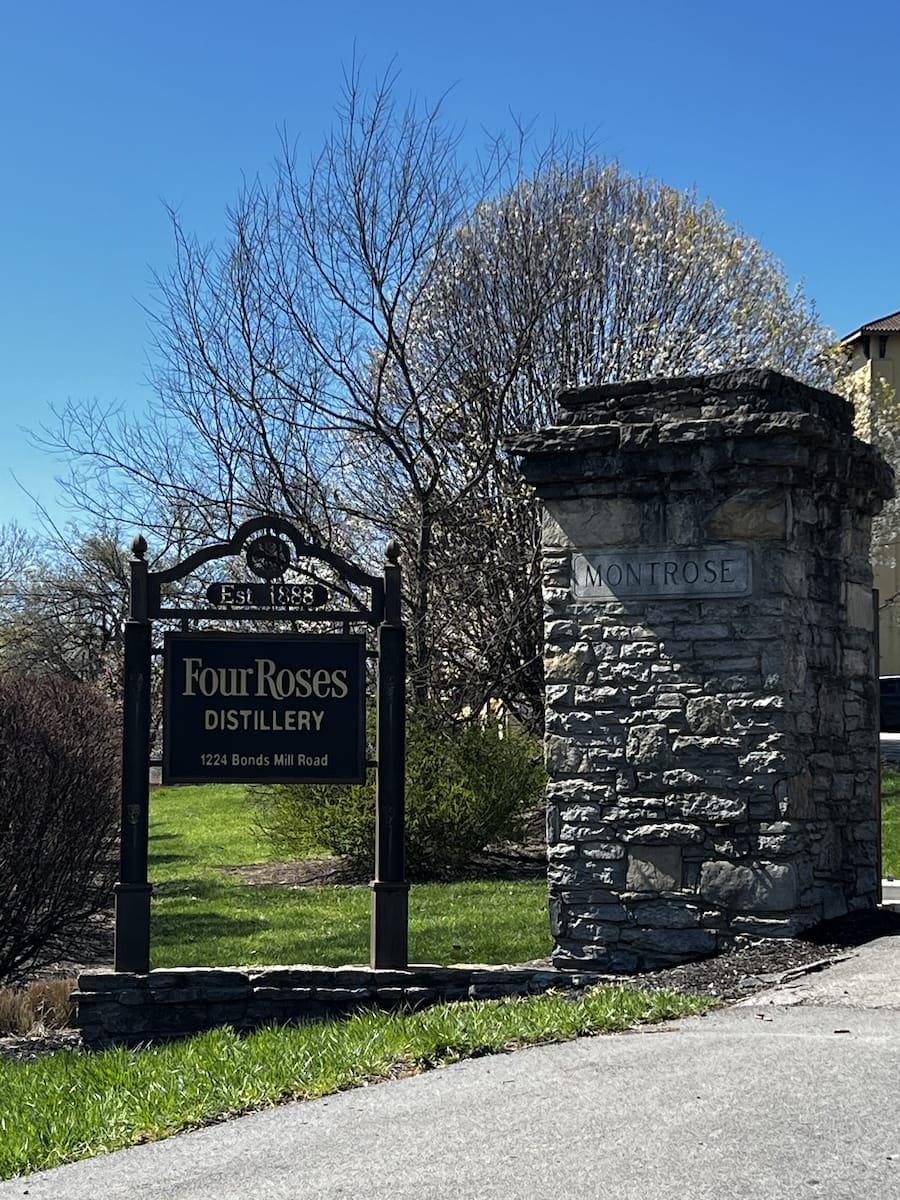 Four Roses entrance