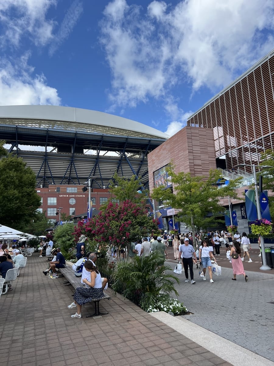 exploring the US Open