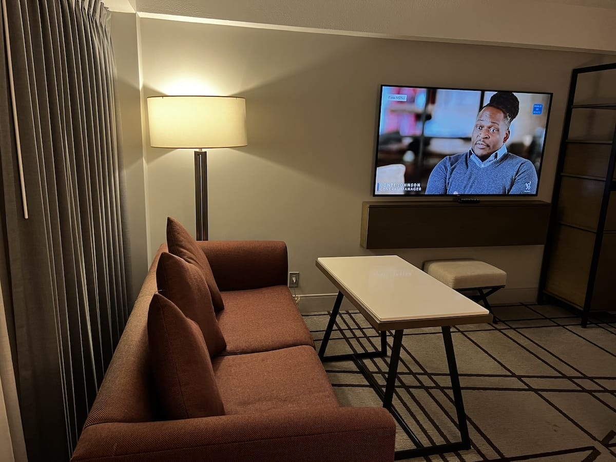 Hyatt Louisville room view 2