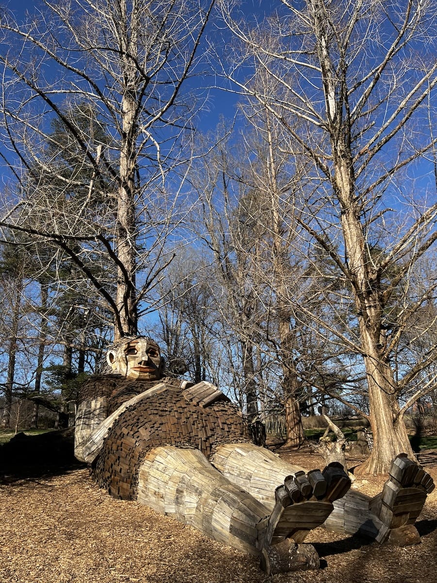 Trolls in Bergheim Forest in Kentucky