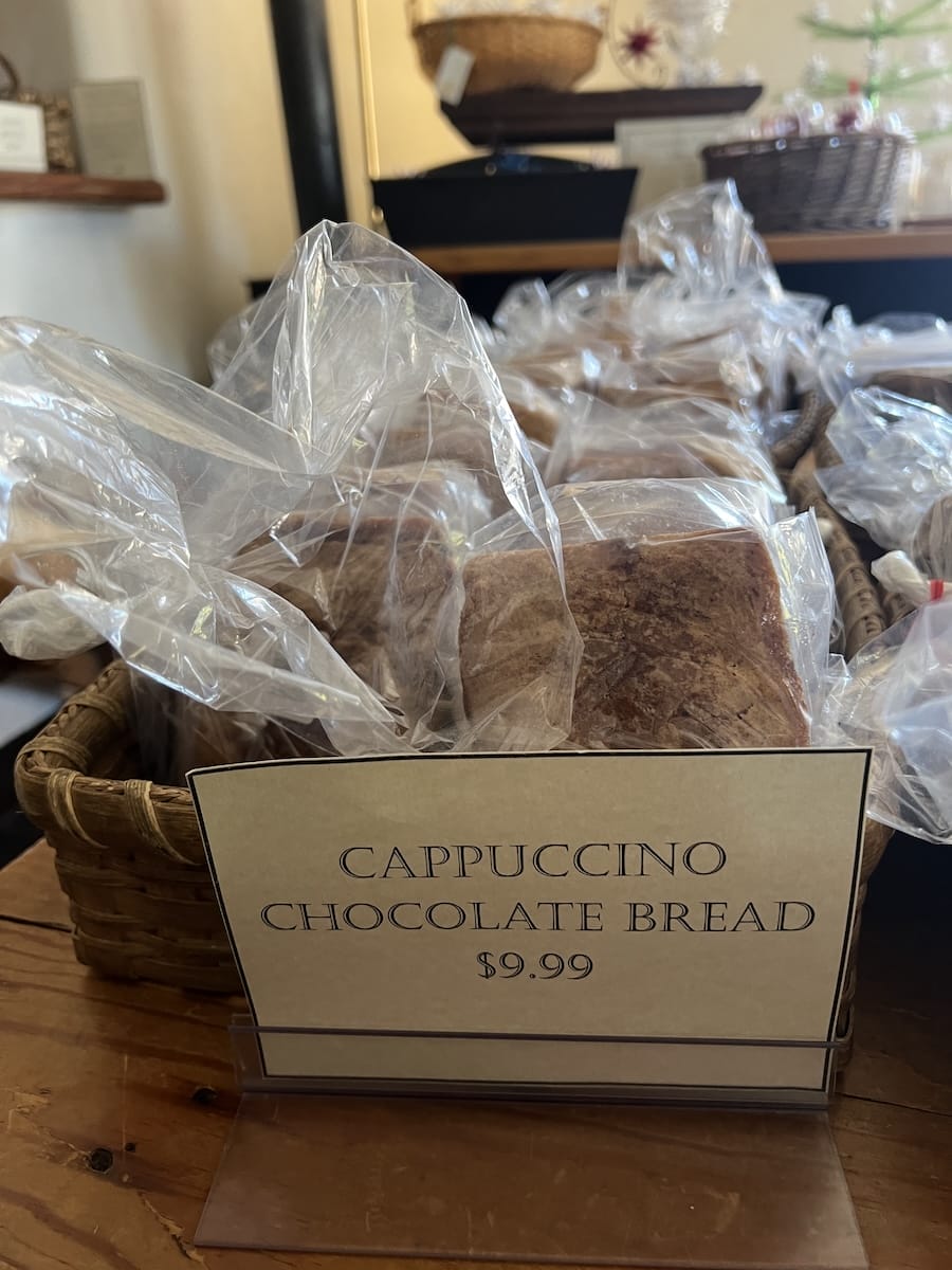 Cappuccino chocolate bread