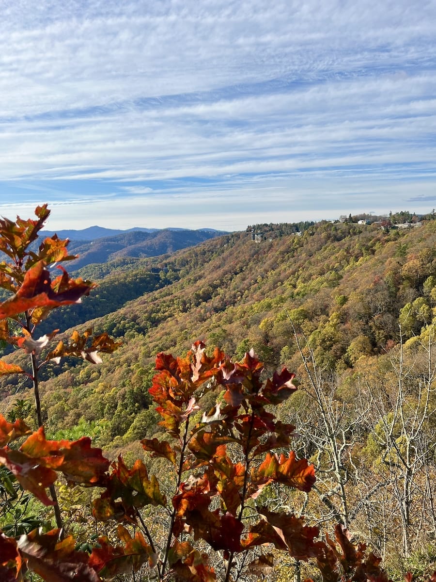 Blue Ridge Parkway view
